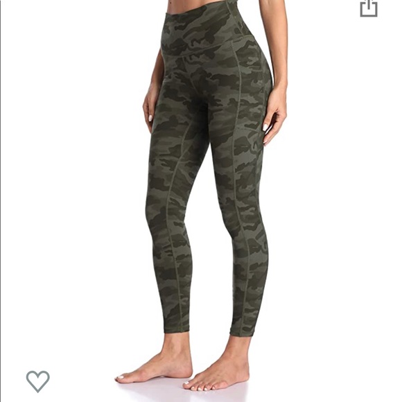 colorful koala Pants - Colorful koala camo full length leggings